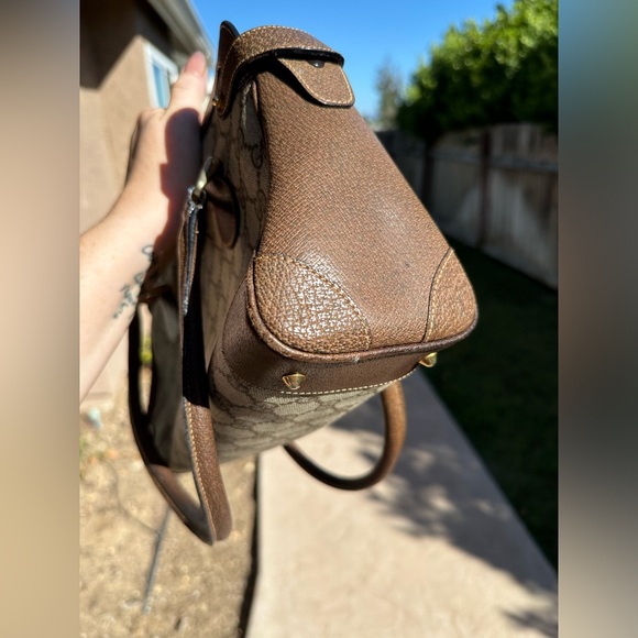 Vintage Gucci Monogram Handbag with COA - Picture 11 of 16